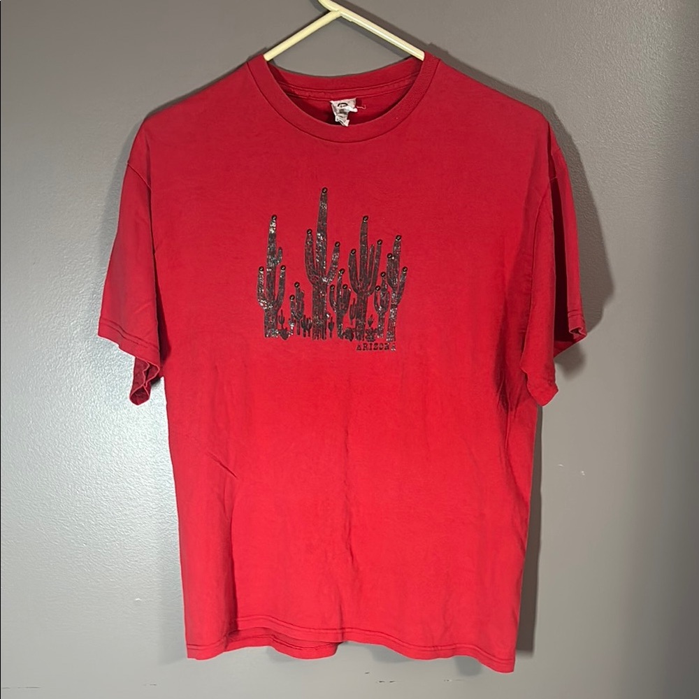Vintage Red Arizona Tee Shirt Large